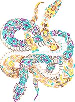 Алмазная (кристальная) мозаика Фрея, постер Сплетение, 30х30 см