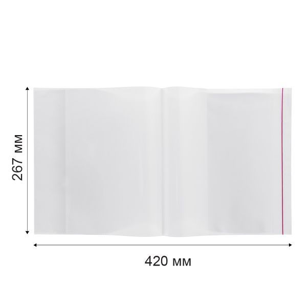 Обложка универсальная для учебников Петерсон, Моро ч.1,3, Гейдман, Кап. солнца, Плешаков с клеевым краем LNNPP-12 70 мкм (267х420 мм), 5 шт, прозрачный, Лео LNNPP-12