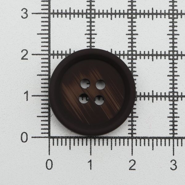 Пуговицы 4 прокола 34L (21мм), (Brown (коричневый)), 24 шт, 613989-5