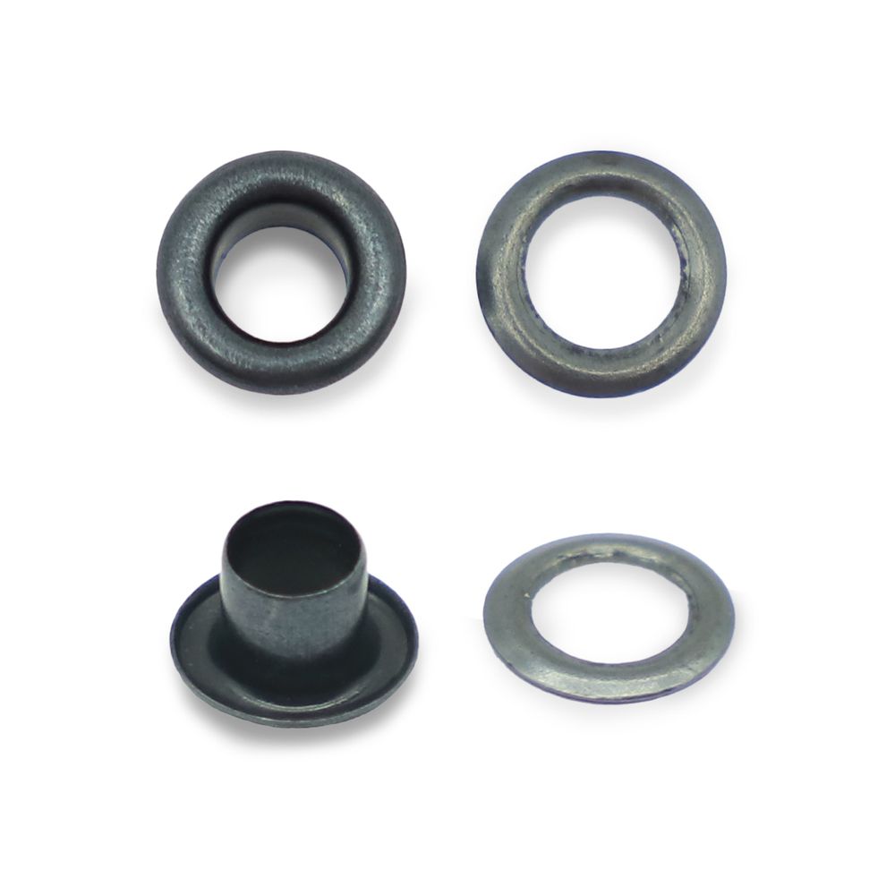 Люверсы металл ⌀_3.0 мм (внутр.), черный, 100 шт, S090816, BIG