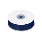 Лента репсовая (в рубчик) 25.0 мм / 22.8±1 метра, 374 т.синий, Magic4Hobby