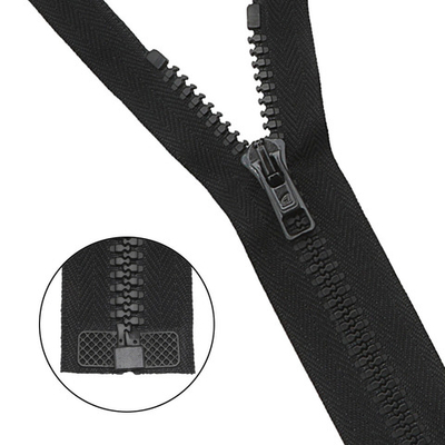 Молния трактор Arta Т6 (6 мм) 1 зам., разъем., 85 см, ОПТ. УП. 25 ШТ., 077 черный