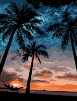 Картина по номерам Фрея PNB/PM-235, На берегу океана, 40х30 см