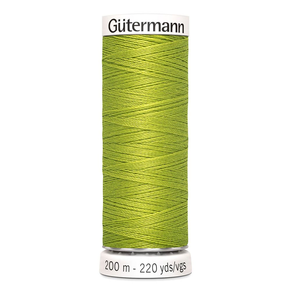 Нитки универсальные Gutermann Sew-all, 200м, 616 люминесцентный лайм