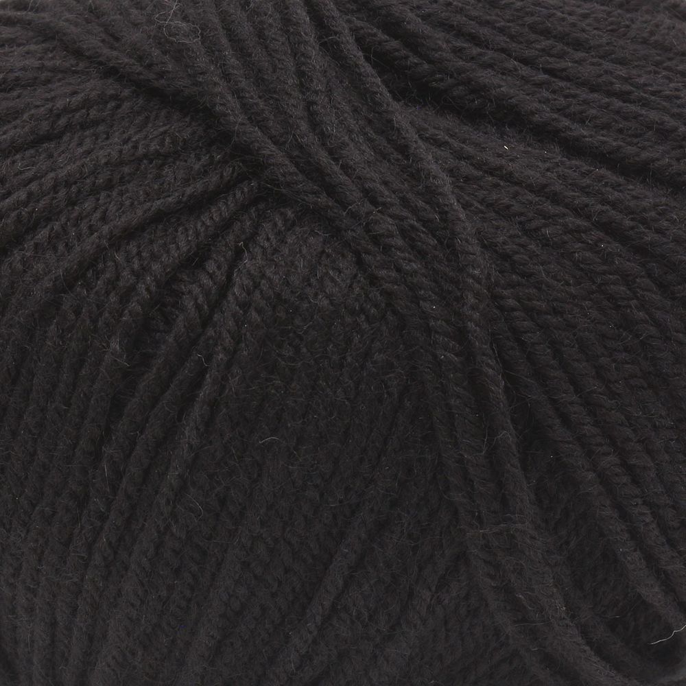Пряжа Astra Premium (Астра Премиум) Амигуруми / уп.6 мот. по 50 г, 175 м, 003 черный