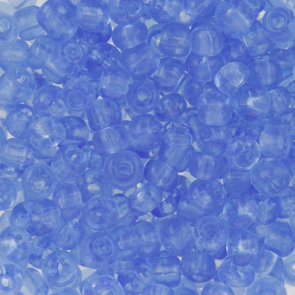 Бисер Zlatka 8/0 (2.9 мм), 100 г (10х10 г), №0006 св.синий, GR