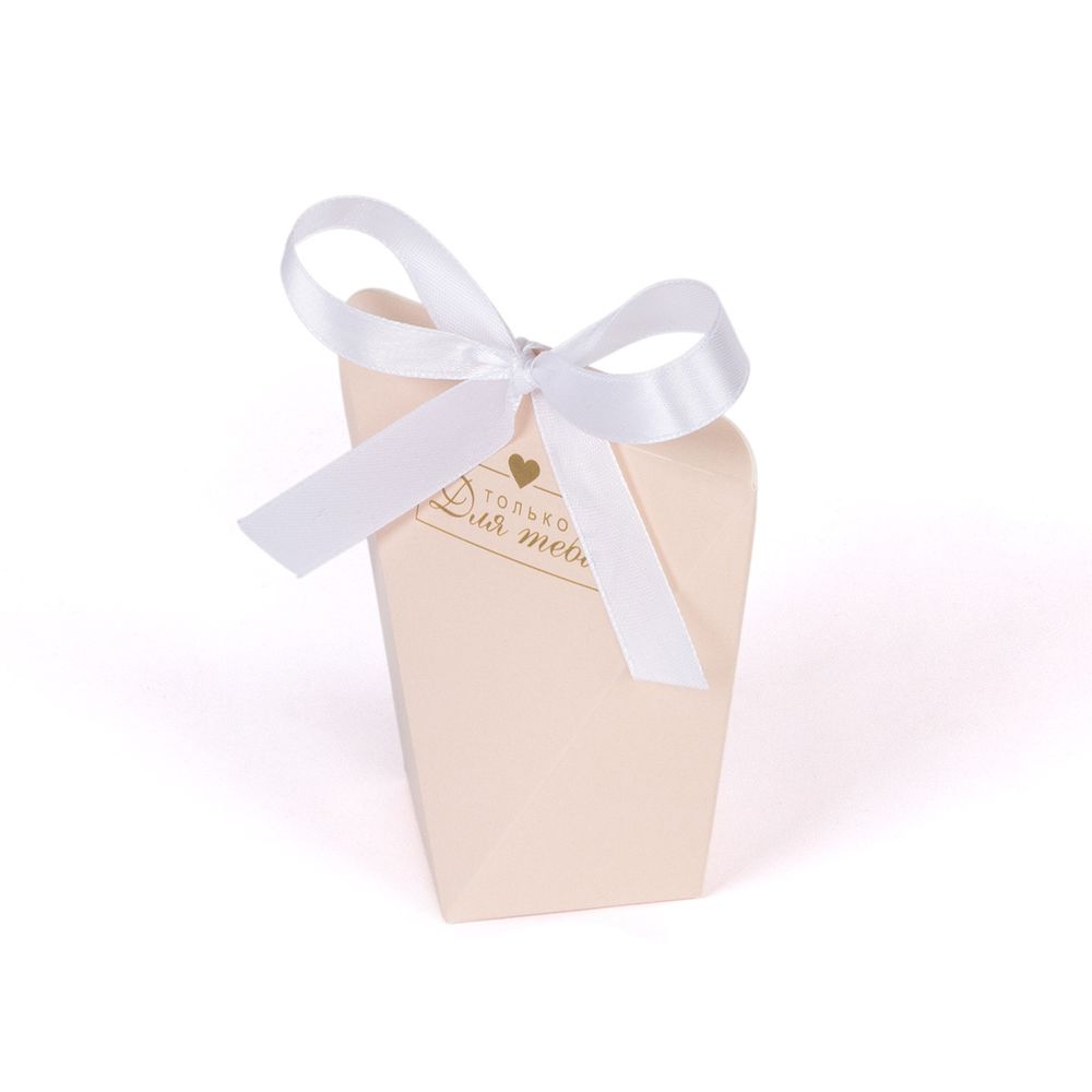 Коробка для печенья 4.3х4.3х9.5 см, № 1 Для тебя, S-Chief, CBC-020