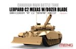 Модель сборная: танк, Leopard C2 Mexas W/dozer Blade 1/35, Meng TS-041