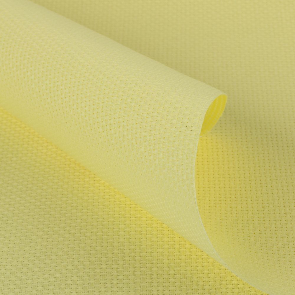 Канва Aida 14 ct, 150 см / 20 метров, св-желтый, Gamma, УЦЕНКА