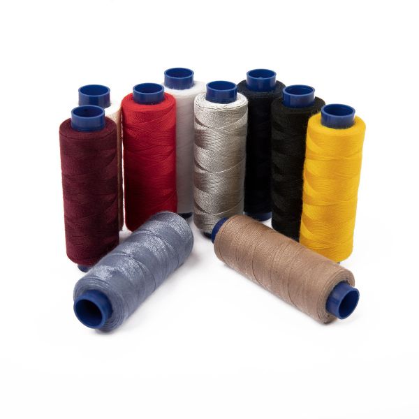 Нитки швейные бытовые Gamma 40/2, 183 м / 10 кат, ассорти 04