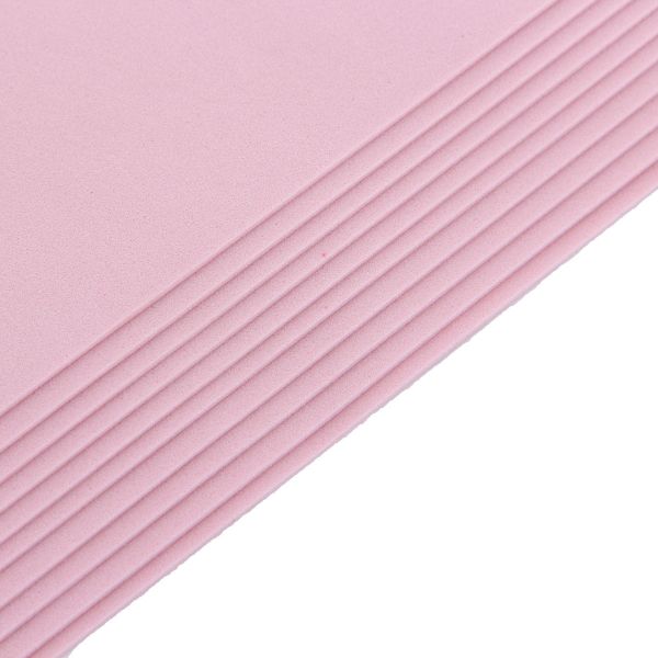 Фоамиран EVA-1010, 10 шт, 20х30 см, 1 мм., Astra&Craft (ZK-035/BK027 пыльная роза)