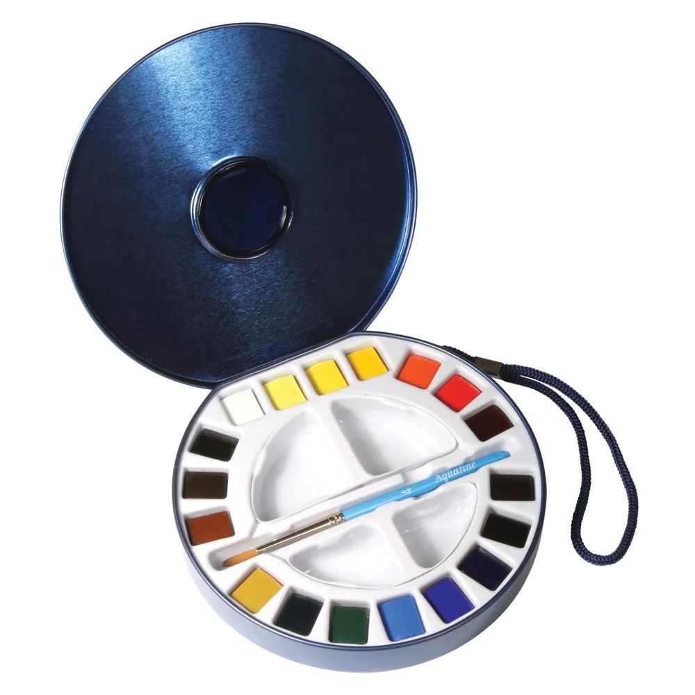 Краска акварель набор Aquafine TRAVEL 18 цв, Daler Rowney 131900030