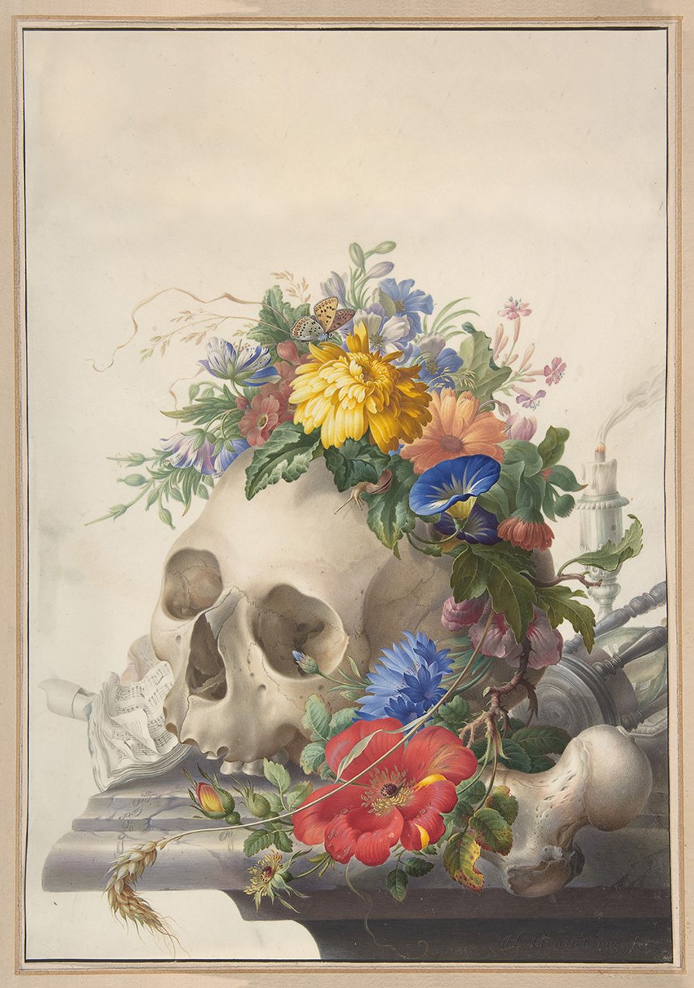 Пазл 500 элементов, Мировые шедевры искусства, Ванитас натюрморт, Герман Хенстенбург, MET-PZL-500/01, Фрея