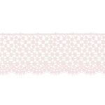 Кружево гипюр (плетёное) 65 мм / 10 м, розовый, Gamma GGM-6501