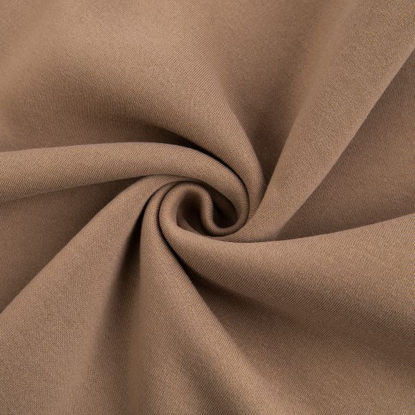 Футер 2-нитка с начесом 275 г/м², 150х180±5 см, коричневый/brown, Gamma DBKTN