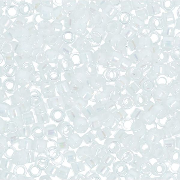 Бисер Toho 11/0 Treasure 1 (1.6 мм), 25 г (5х5 г), 0777 белый/радужный
