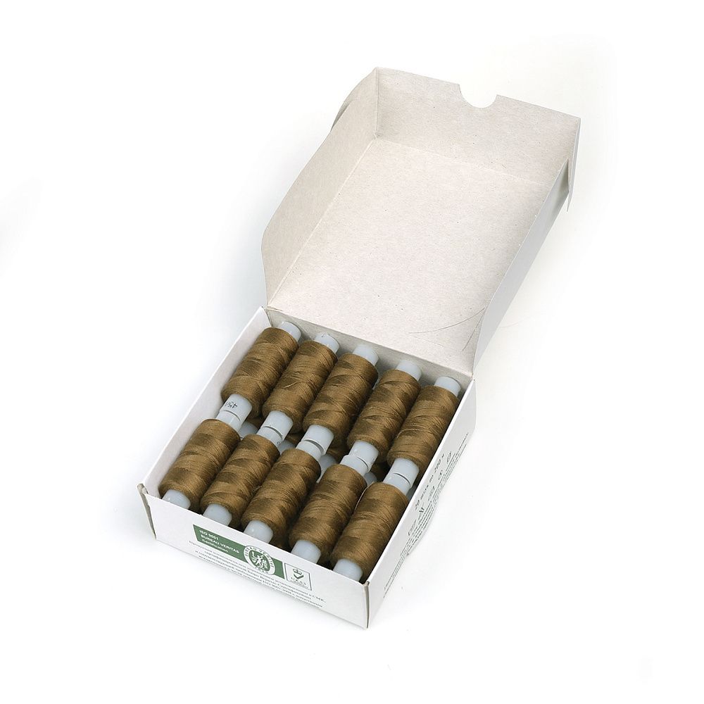 Нитки армированные ПНК им.Кирова 45ЛЛ, бытовые, 200 м / 20 кат., 4110 коричневый