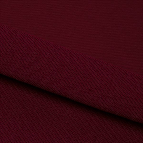 Футер 2х нитка петля Поликоттон стрейч 220г Twill French Terry цв.S520 вишневый в нарезке 3м, MKnitting