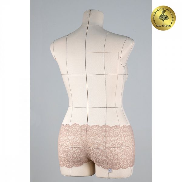 Кружево бельевое эластичное 205 мм / 25 м, YSTL00839, цв.168 серебристый пион, Kruzhevo