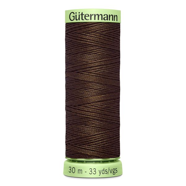 Нитки отделочные Gutermann Top Stitch, 30м, 694 кофейный, 5 катушек