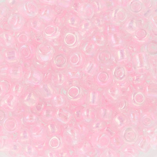 Бисер Zlatka 8/0 (2.9 мм), 100 г (10х10 г), №0207 св.св.розовый, GR