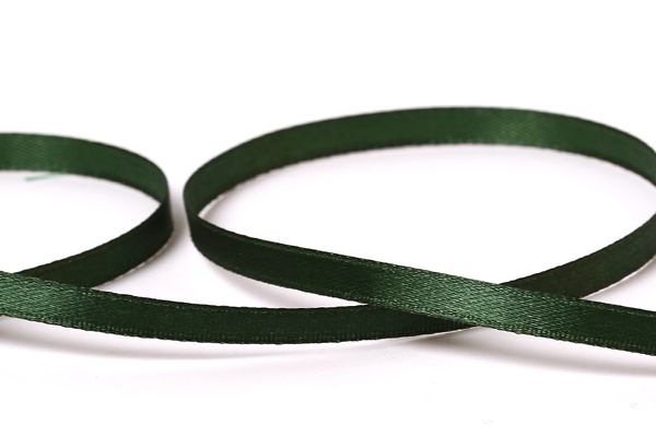 Лента атласная 1-сторонняя 6.0 мм / 33±2 метра, 036 т-изумрудный, Gamma