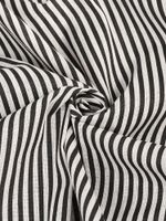 Льняная ткань 140 г/м², 150 см / 3 метра, TBY-DJ-77-1, черный