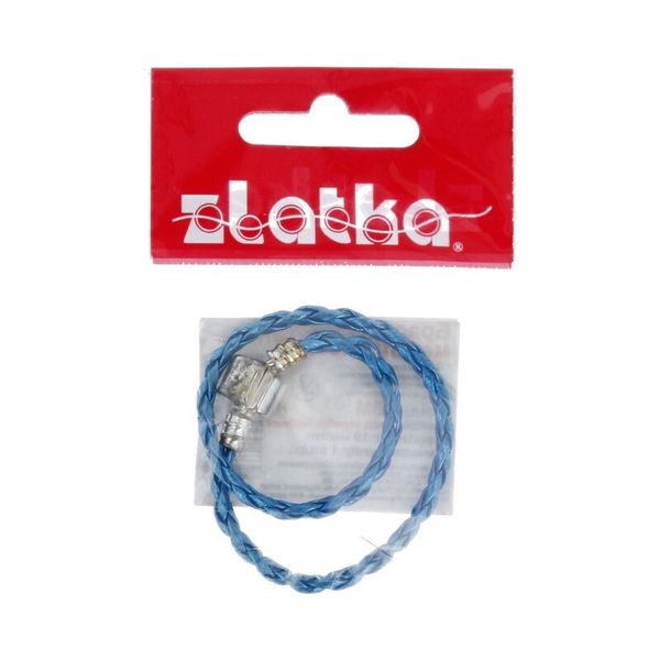 Основа для браслета плетеного 21 см, 5 шт, №13 т.синий металлик, Zlatka RBL-01