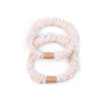 Набор резинок для волос 10 шт (5х2 шт), №02 молочный, Cherry Mary VR07068