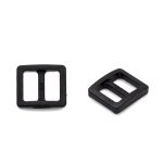 Пряжка-рамка 10 мм, черный, 200 шт