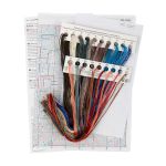 Набор для вышивания нитками Panna, Новогодняя улочка, 21х14 см