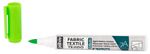 Маркер для светлых тканей 7A Light fabric 1 мм, перо круглое, 6 шт, 803476 Флуоресцентный зеленый, Pebeo