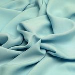 Штапель 110 г/м², 145 см / 2 метра, TBY-Vi-30-37.2, цв.37 голубой