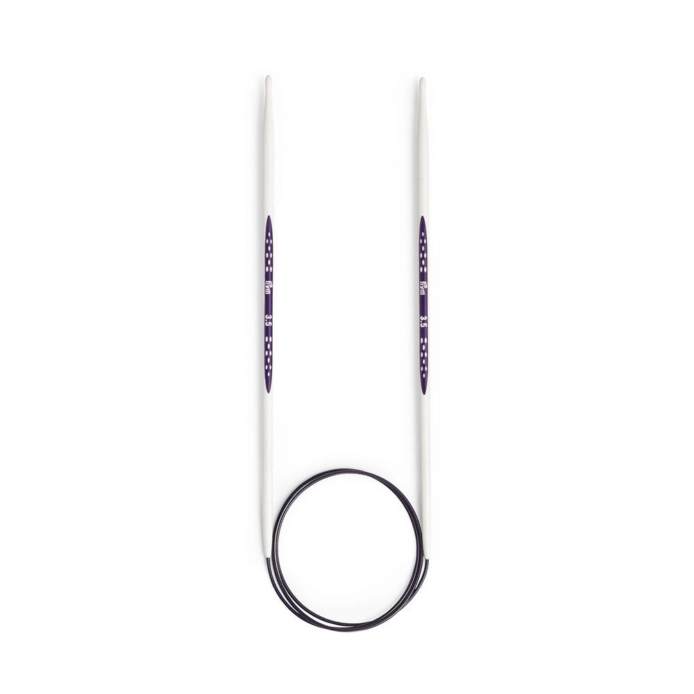 Спицы круговые ⌀3.5 мм, 80 см, 1 шт, Prym Ergonomics 215803