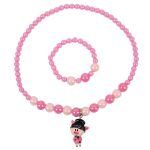 Набор детской бижутерии, 10 шт, №09 свинка, Cherry Mary J3004