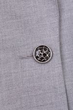 Пуговицы металл 22.5 мм, 100 шт, 04 никель, Gamma MB 0269