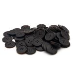 Пуговицы 4 прокола 40L (col.04 (т. коричневый)), 72 шт