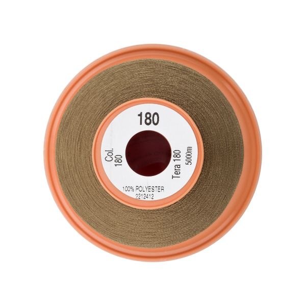 Нитка филаментная особопрочная Gutermann Tera 180, 5000 м, 704172, 180 античная латунь, 1 катушка