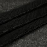 Дублерин эластичный 40 г/м², черный, шир.150см, 100м