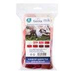 Шерсть для валяния (набор) 8х10 г, ассорти № 2, AFW-080, Gamma AFW-080