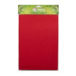 Фетр листовой жесткий 1.0 мм, 20х30см, 12 шт, Astra&Craft, 8 красный