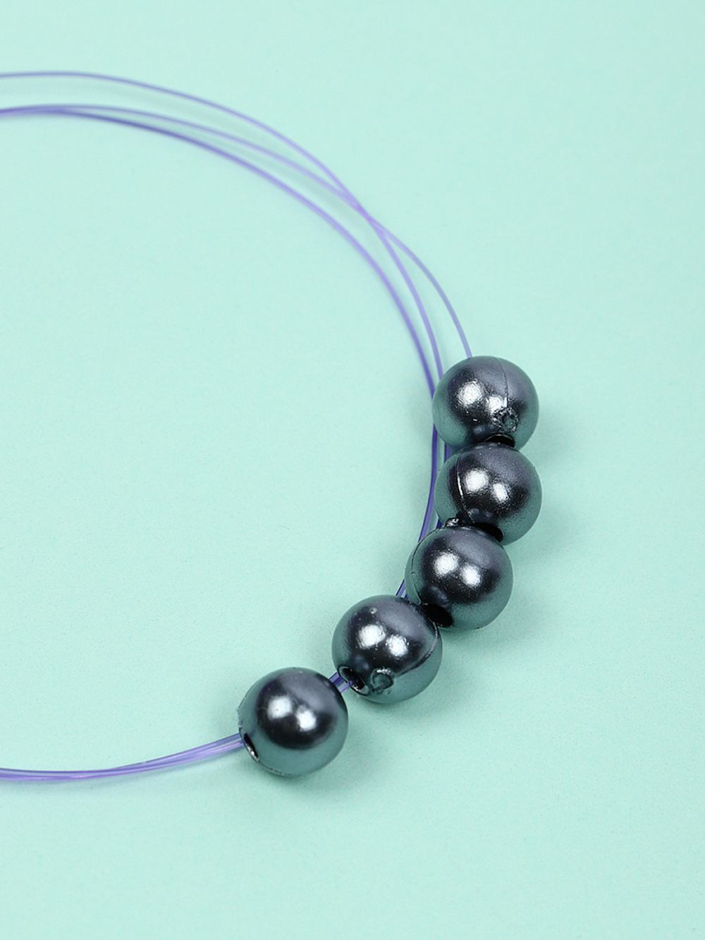 Нить-леска 0.3 мм, 100 м, цв. фиолетовый