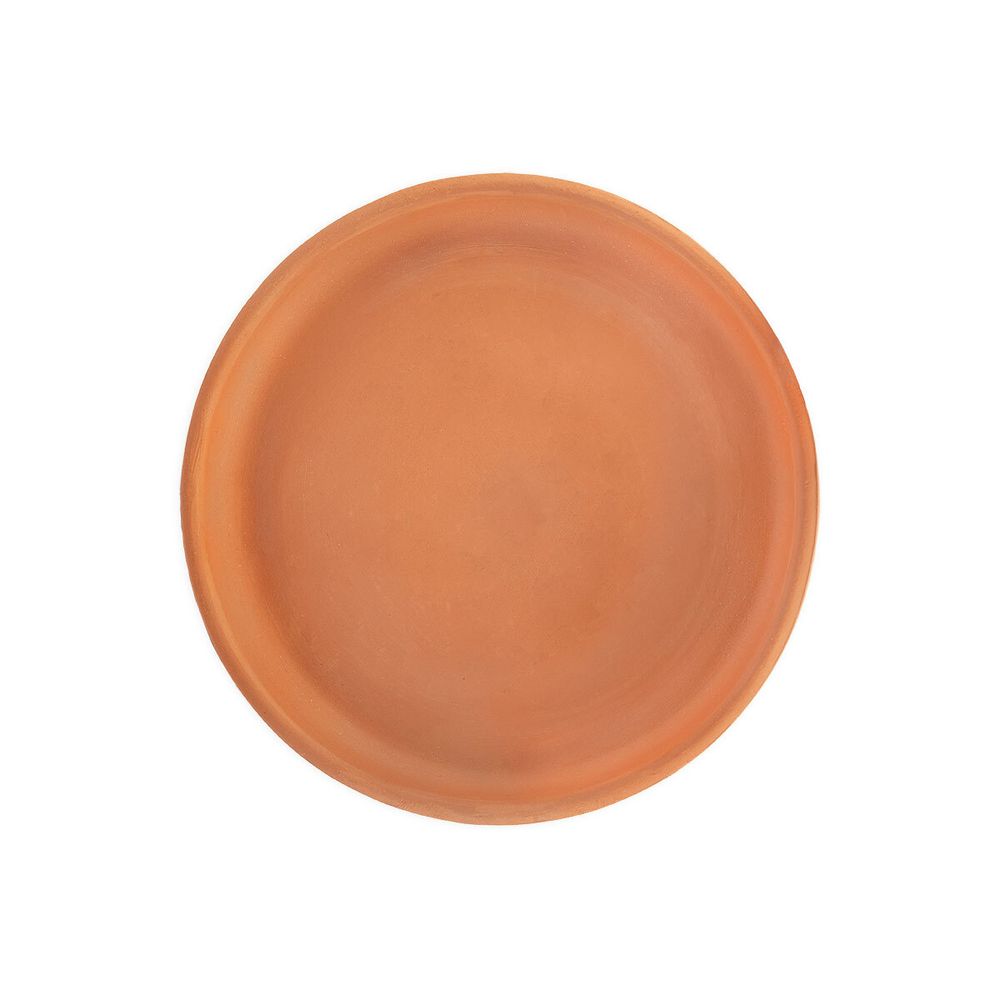 Тарелка малая для декорирования из красной глины, 10.4х10.4х2 см, Love2Art, БГ-035