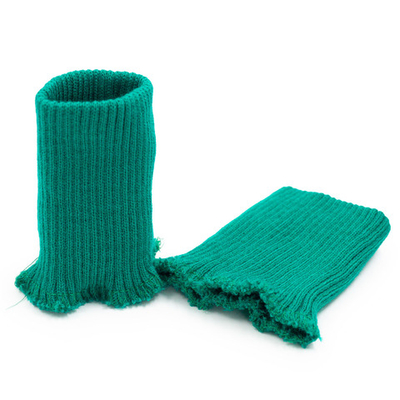 Манжеты трикотажные 7.0х9.5 см, 1 пара, в-36 изумрудно-зеленый