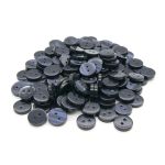 Пуговицы 2 прокола 18L (col.101 т.синий), CX-K-25, 144 шт