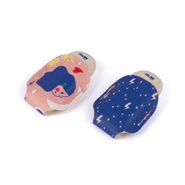 Ластик овальный с крышкой 1012 Magic 24 шт, CMMMG1012, Milan