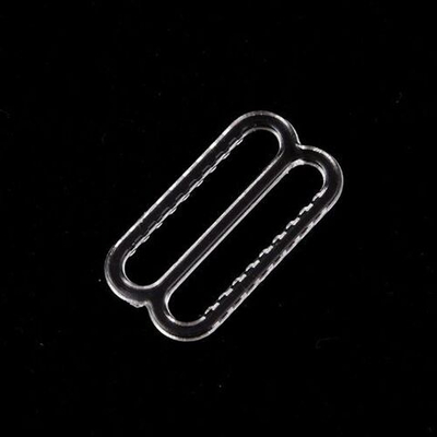 Рамки-регуляторы для бюстгальтера пластик 23.0 мм, прозрачный, 100 шт