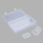 Контейнер для хранения мелочей 27.6х16.4х5.6 см, 24 штуки в боксе