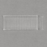 Держатели этикеток к этикет пистолету 35 мм, 5000 шт, прозрачный, Micron TPS-01