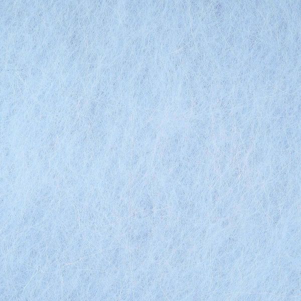 Шерсть для валяния Ангорка для творчества (мохер 45%, шерсть 37%, акрил 18%), 100гр. Камтекс (015 голубой)